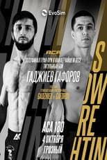 Poster for ACA 180: Gadzhiev vs. Gaforov