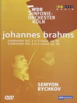 Poster for Brahms - Symphonies No. 3 and 4 / Semyon Bychkov, WDR Sinfonieorchester Koln