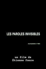 Poster for Les paroles invisibles