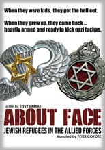 Poster for About Face: Jewish Refugees in the Allied Forces