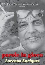 Poster for Parole in gioco. Lorenzo Enriques