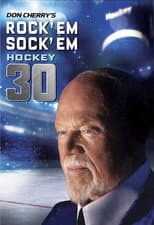 Poster for Don Cherry's Rock 'em Sock 'em Hockey 30