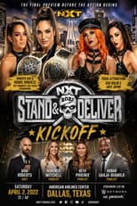 Poster for WWE NXT Stand & Deliver Kickoff
