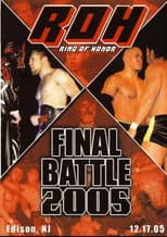 Poster for ROH Final Battle 2005