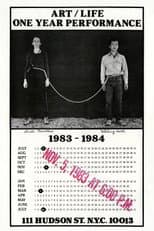 Poster for One Year Performance 1983-1984 (Rope Piece)