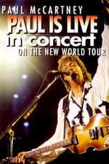 Poster for Paul is Live in Concert on The New World Tour