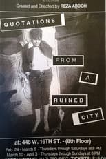 Poster for Quotations From a Ruined City
