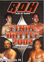 Poster for ROH Final Battle 2002