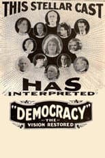 Poster for Democracy: The Vision Restored