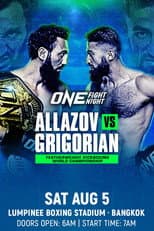 Poster for ONE Fight Night 13: Allazov vs. Grigorian