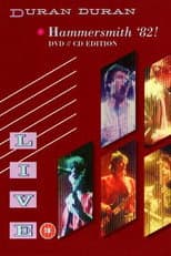 Poster for Duran Duran - Live at Hammersmith '82!