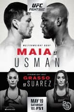 Poster for UFC Fight Night 129: Maia vs. Usman