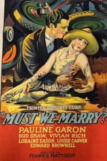 Poster for Must We Marry?