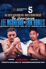 Poster for Lee McGregor vs. Erik Robles