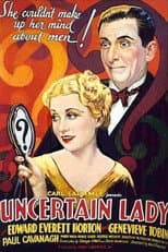 Poster for Uncertain Lady