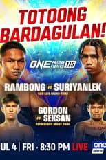 Poster for ONE Friday Fights 115: Rambong vs. Suriyanlek