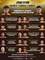 Poster for ONE Friday Fights 27: Tapaokaew vs. Harrison