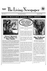Poster for Who Killed the Federal Theatre?