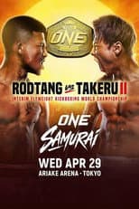 Poster for ONE Samurai 1: Rodtang vs. Takeru 2