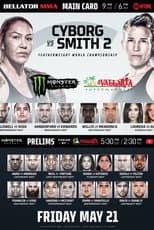 Poster for Bellator 259: Cyborg vs. Smith 2