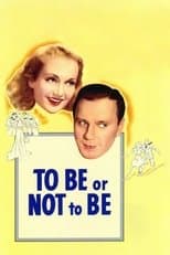 Poster for To Be or Not to Be