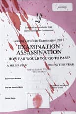 Poster for Examination Assassination