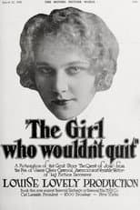Poster for The Girl Who Wouldn't Quit