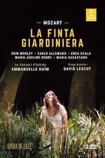 Poster for Mozart La Finta Giardiniera Emmanuelle Haim