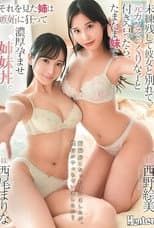 Poster for 姉妹丼になっちゃいましたが、僕何かやっちゃいましたか？未練残して彼女と別れて、元カノそっくりな子と付き合ったら、たまたま妹で、それを見た姉は嫉妬に狂って濃厚孕ませ姉妹丼。