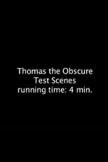 Poster for Thomas the Obscure