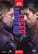 Poster for UFC on ESPN 64: Moreno vs. Erceg