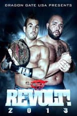 Poster for Dragon Gate USA REVOLT! 2013