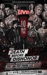 Poster for ROH: Death Before Dishonor XVI