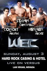 Poster for WEC 35: Condit vs. Miura
