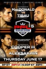 Poster for PFL 2021 #5: Regular Season - MacDonald vs. Tibau