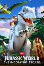Poster for LEGO Jurassic World: The Indominus Escape