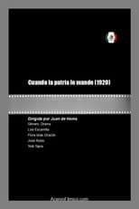 Poster for Cuando la patria lo mande