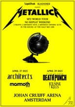Poster for Metallica: M72 World Tour Live in Amsterdam - Night 2