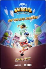 Poster for Talking Tom Hero’s on the Big Screen