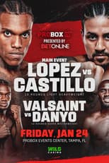 Poster for Najee Lopez vs. Lenin Castillo