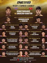 Poster for ONE Friday Fights 31: Kongthoranee vs. Kabutov