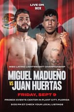 Poster for Juan Huertas vs. Miguel Madueno