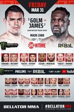 Poster for Bellator 293: Golm vs. James