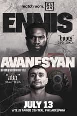 Poster for Jaron Ennis vs. David Avanesyan