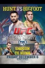 Poster for UFC Fight Night 33: Hunt vs. Bigfoot