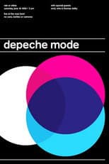 Poster for Depeche Mode: Live at the Pasadena Rose Bowl