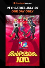 Poster for Crunchyroll Anime Nights - Mob Psycho 100