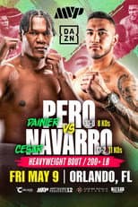 Poster for Dainier Pero vs. Cesar Navarro