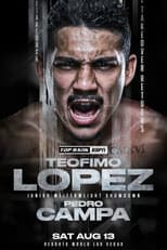 Poster for Teofimo Lopez vs. Pedro Campa