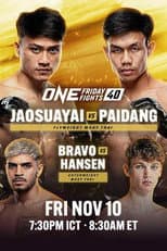 Poster for ONE Friday Fights 40: Jaosuayai vs. Paidang